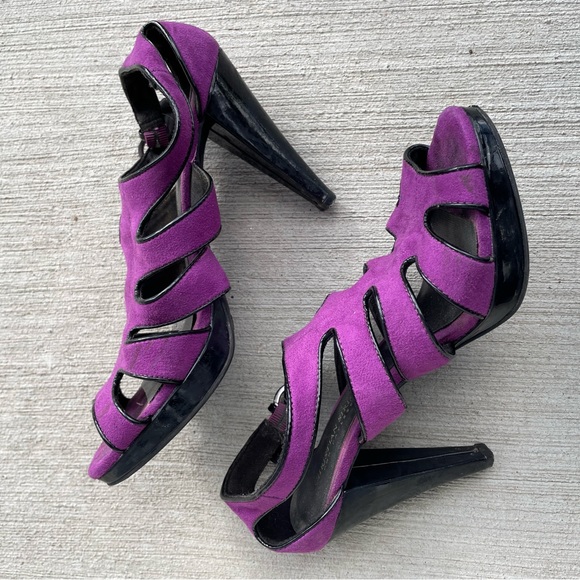 Purple Strappy Heels by Christian Siriano for Payless - Picture 3 of 10